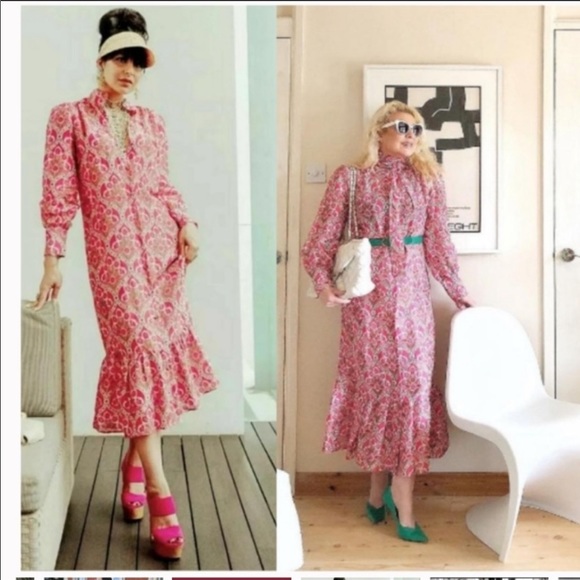 ZARA Printed Midi Dress 🍒 - Picture 14 of 15